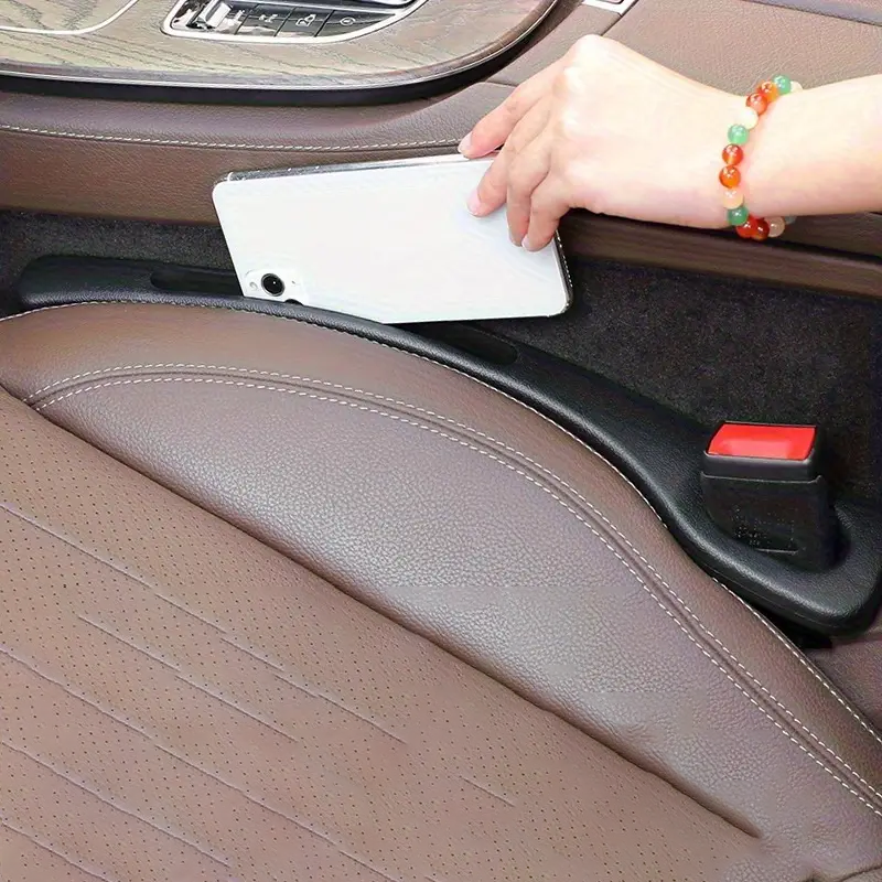 🚗 Car Seat Gap Plug with Storage Slot
